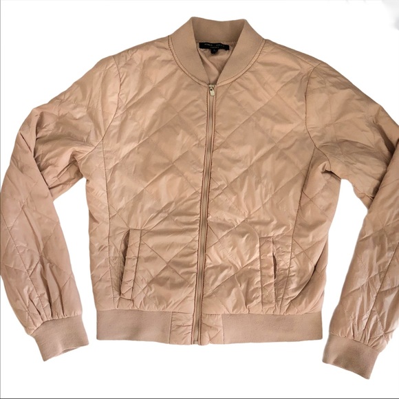 ROMEO & JULIET COUTURE Dusty Pink Bomber J… - Picture 5 of 11